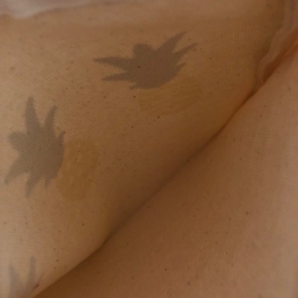 3/$12 AOA Studio Pineapple Canvas Pouch NWOT - Picture 4 of 10